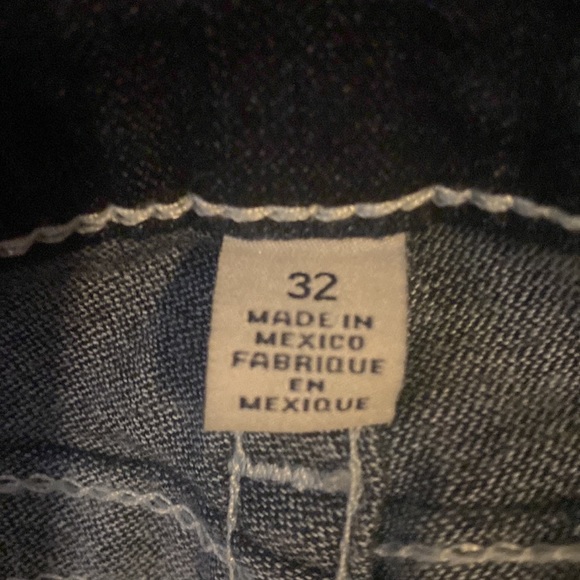 True Religion Womens Slim Straight Blue Jeans - Picture 4 of 7